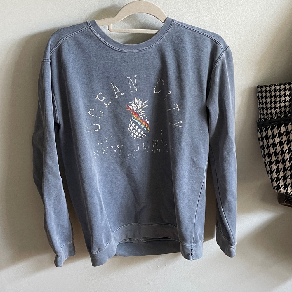 Ocean City New Jersey Gray Sweater